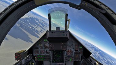 DCS: Mirage 2000C: intégration du pilote 3D