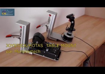 Test du "JOYSTICK/HOTAS Table Mount" de Monstertech.de
