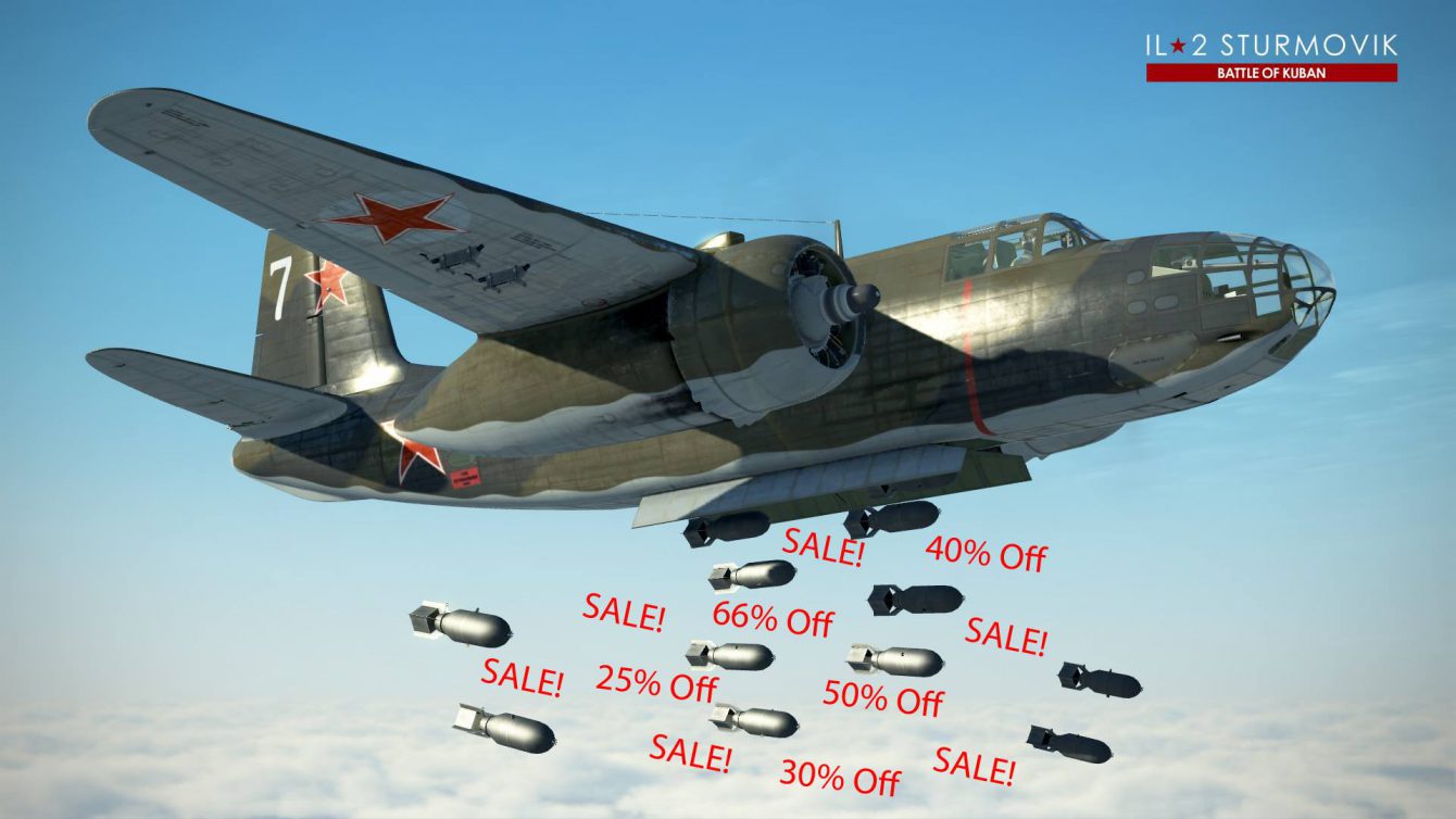 IL-2 Great Battles: Vente « DLC Madness » entre – 25 et -85% !