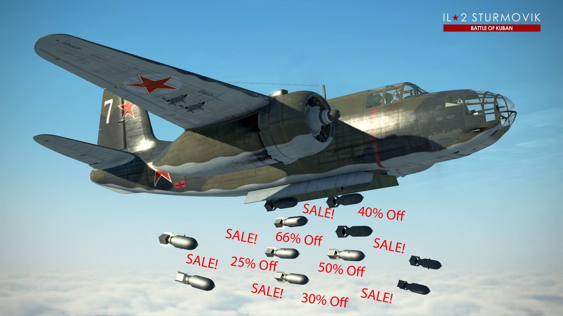 IL-2 Great Battles: Vente "DLC Madness" entre - 25 et -85% !