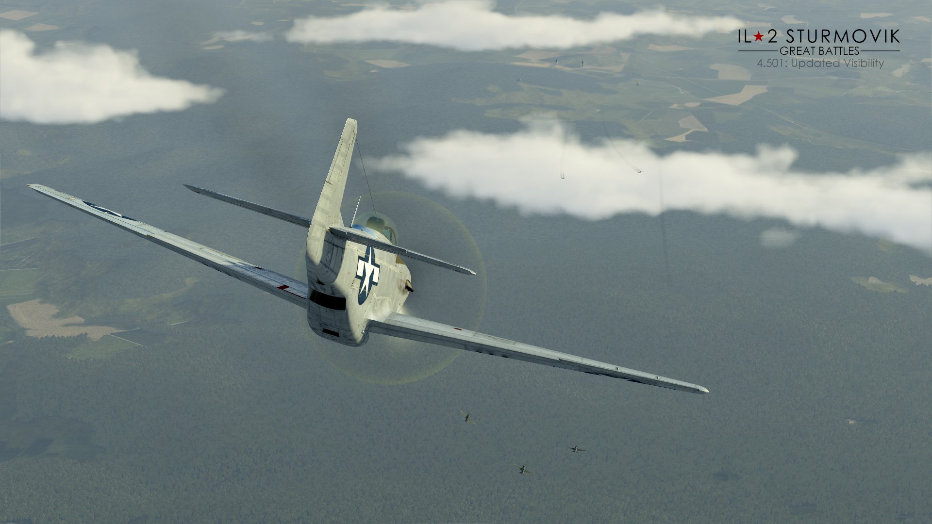 IL-2 Great Battles: Patch 4.501 pour une nouvelle visibilité des contacts !