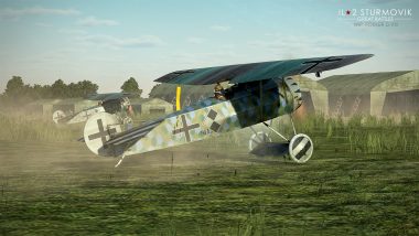 IL-2 Great Battles: JDD N°282 Fokker DVIII en courte finale