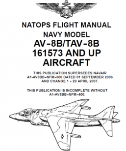 Documentations Harrier AV-8B