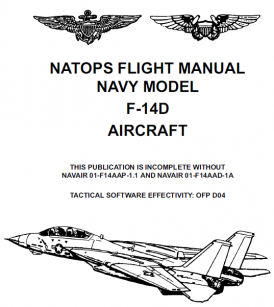 NATOPS FLIGHT MANUAL NAVY MODEL F−14