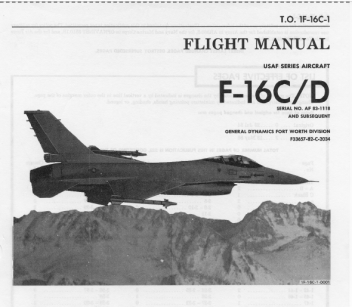 Documentations F-16C/D